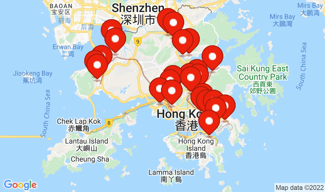 1 April 2022, Compulsory Testing Notice Map