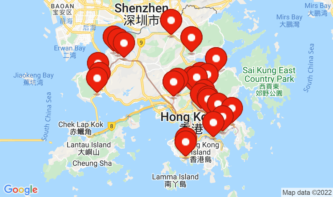 2022年4月5日強制檢測名單地圖
