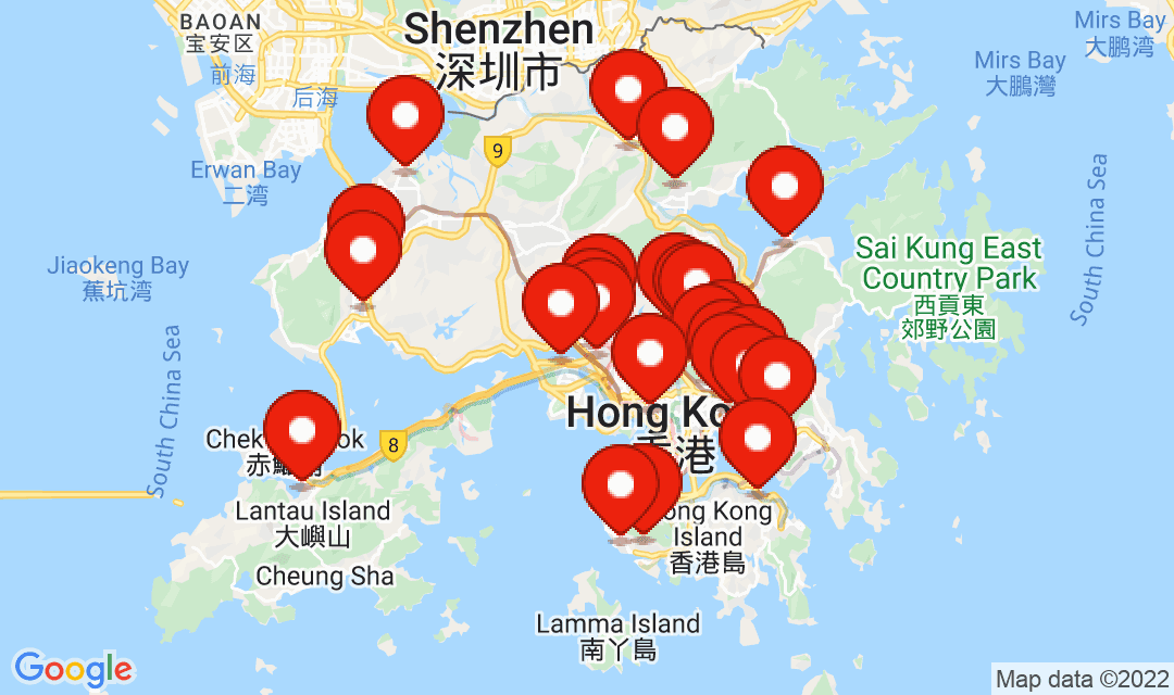 7 April 2022, Compulsory Testing Notice Map