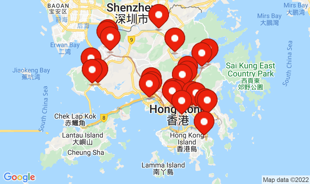 2022年4月8日强制检测名单地图