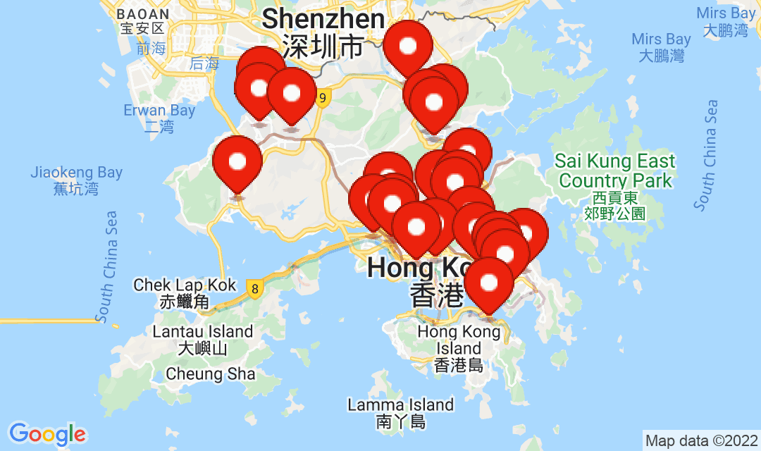 10 April 2022, Compulsory Testing Notice Map