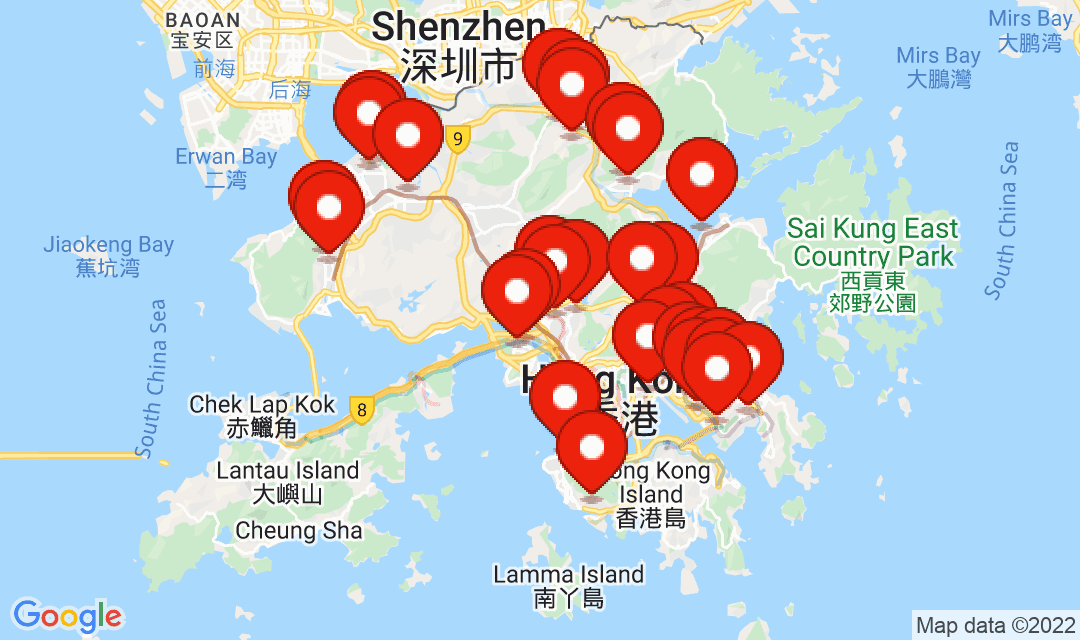 2022年4月11日強制檢測名單地圖