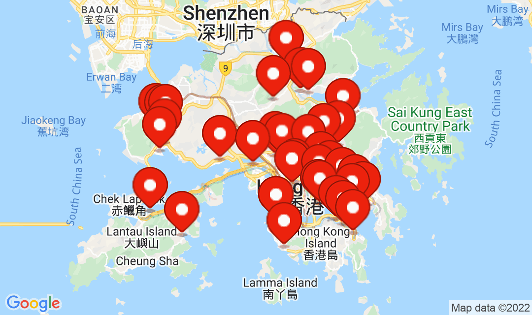 12 April 2022, Compulsory Testing Notice Map