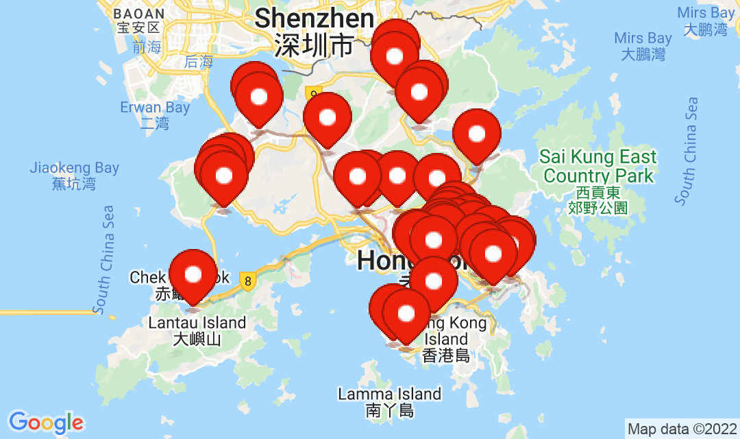 2022年4月14日強制檢測名單地圖