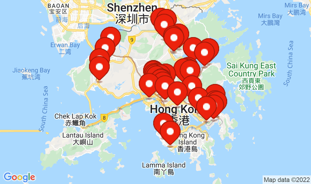 19 April 2022, Compulsory Testing Notice Map