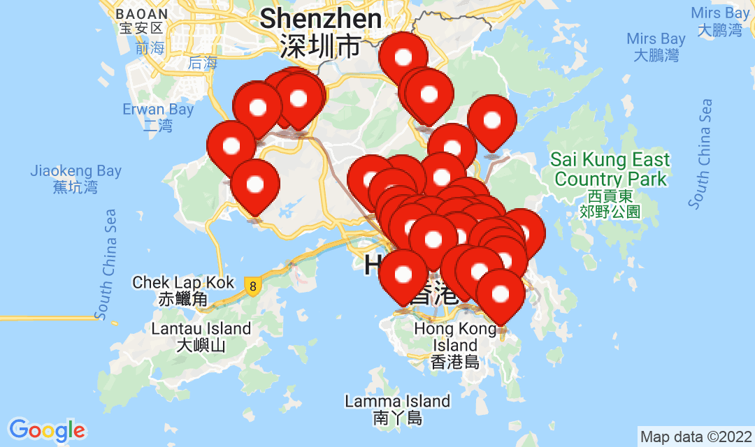 2022年4月20日強制檢測名單地圖