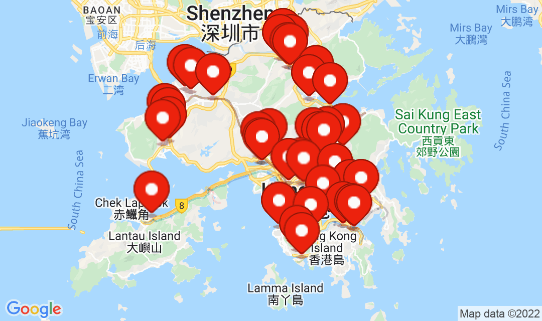 2022年4月27日強制檢測名單地圖