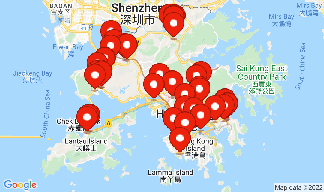 2022年4月28日強制檢測名單地圖