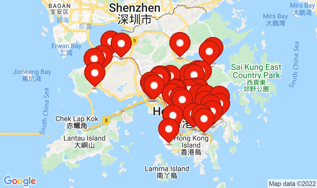 30 April 2022, Compulsory Testing Notice Map