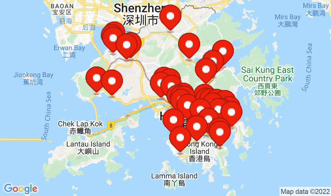 2022年5月2日強制檢測名單地圖