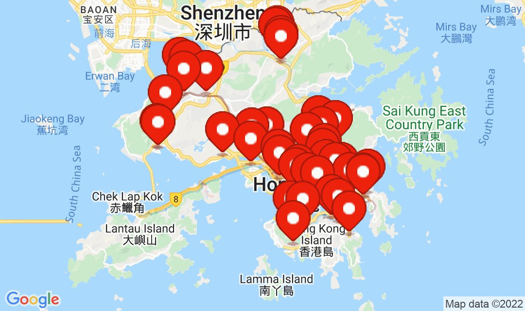 2022年5月3日強制檢測名單地圖