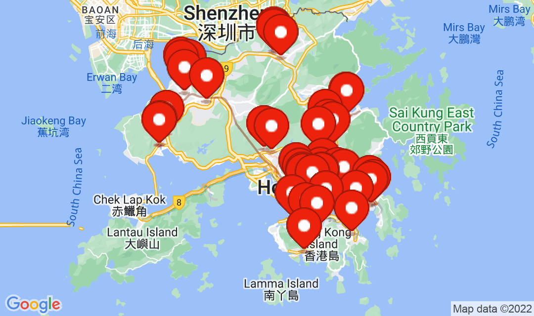 2022年5月4日強制檢測名單地圖