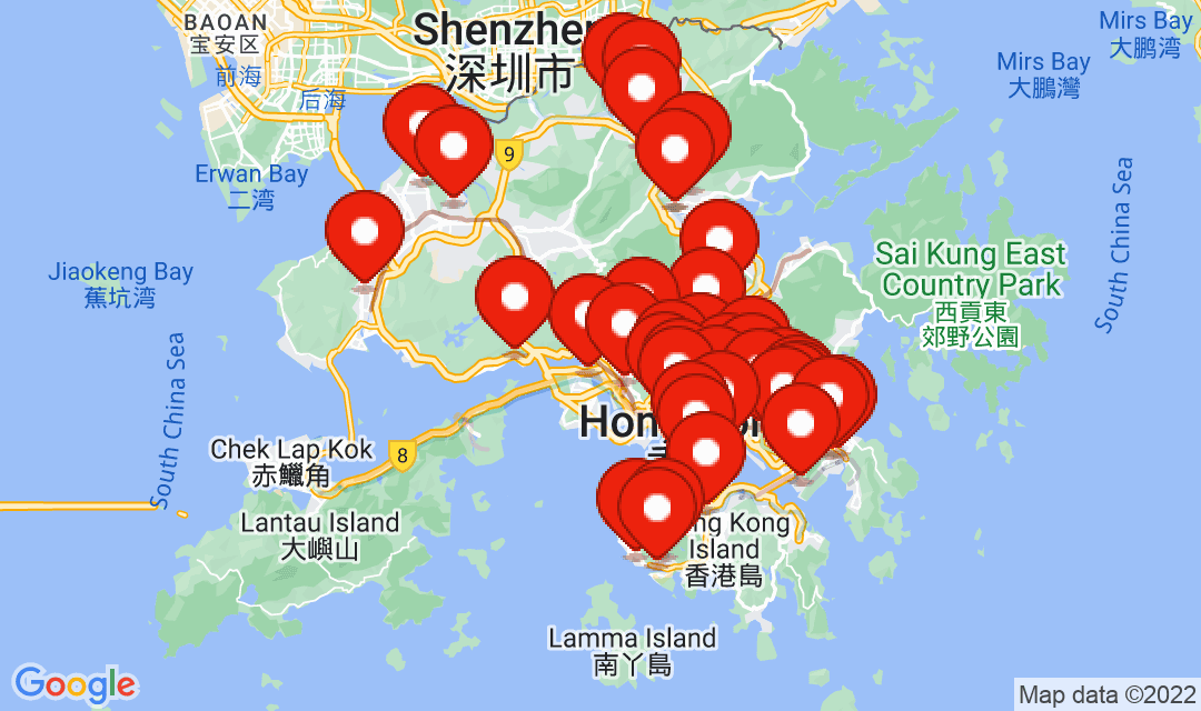 6 May 2022, Compulsory Testing Notice Map