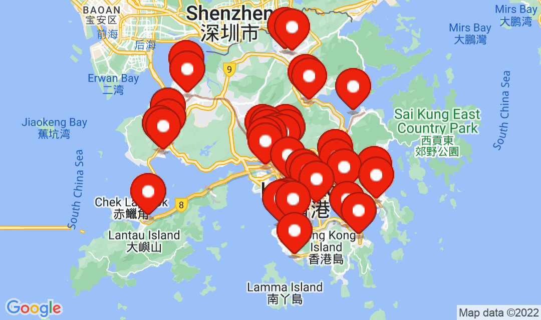 13 May 2022, Compulsory Testing Notice Map