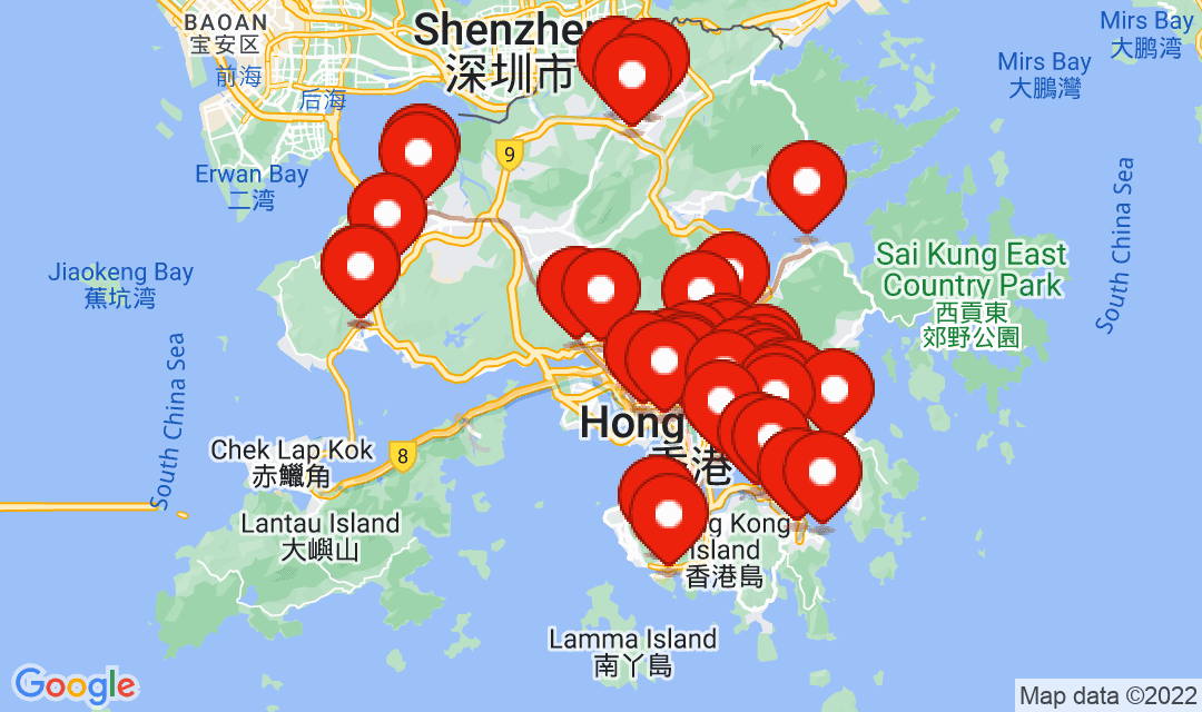 18 May 2022, Compulsory Testing Notice Map