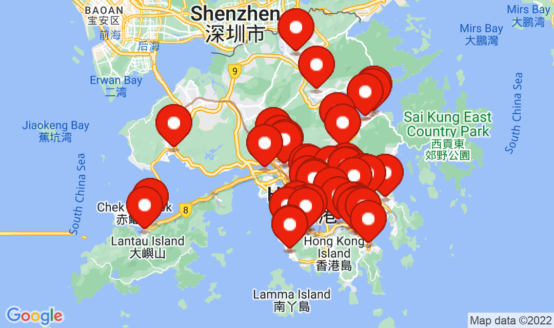 2022年5月22日强制检测名单地图