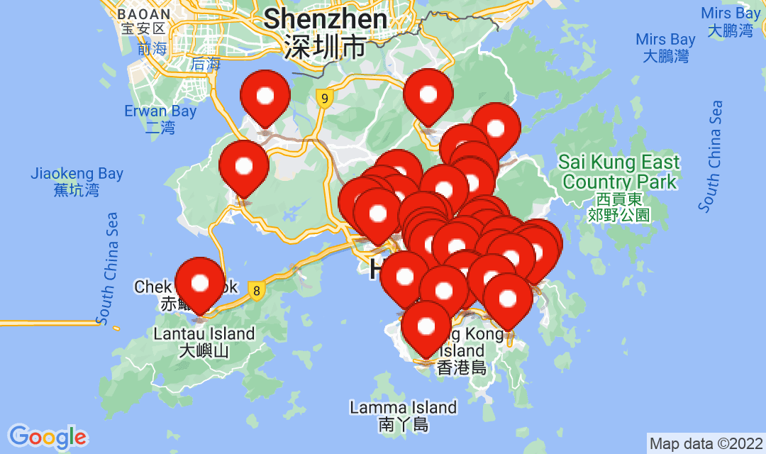 2022年5月25日強制檢測名單地圖
