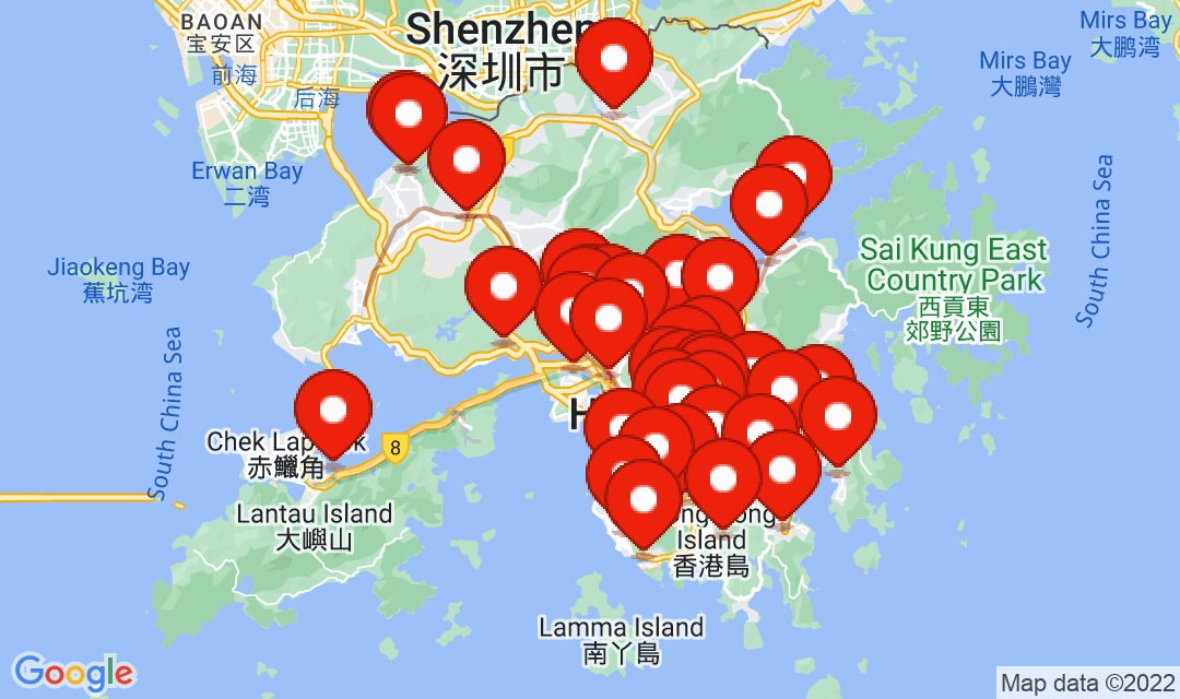 2022年5月28日強制檢測名單地圖