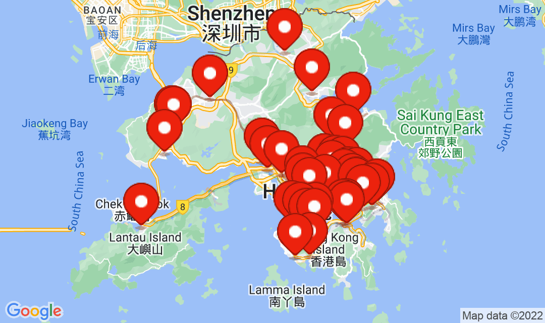 2022年5月31日強制檢測名單地圖