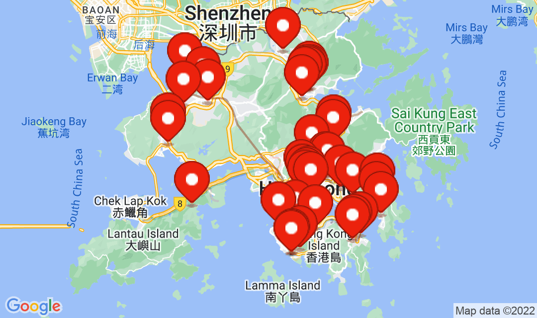 2022年6月5日強制檢測名單地圖