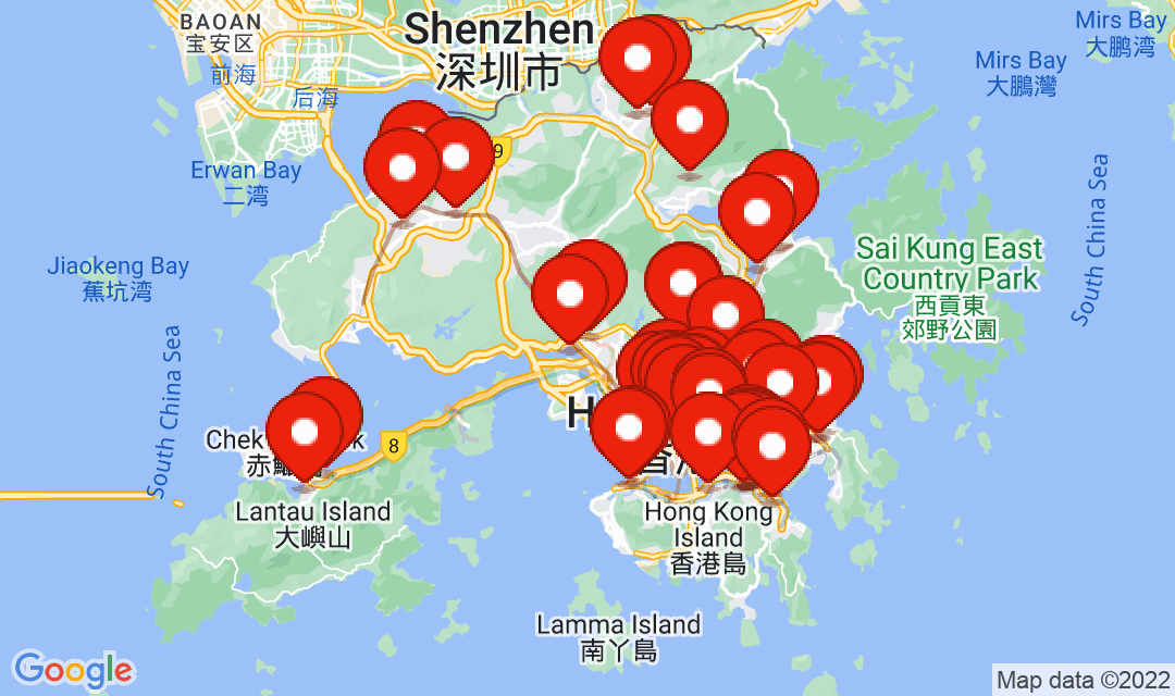 8 June 2022, Compulsory Testing Notice Map