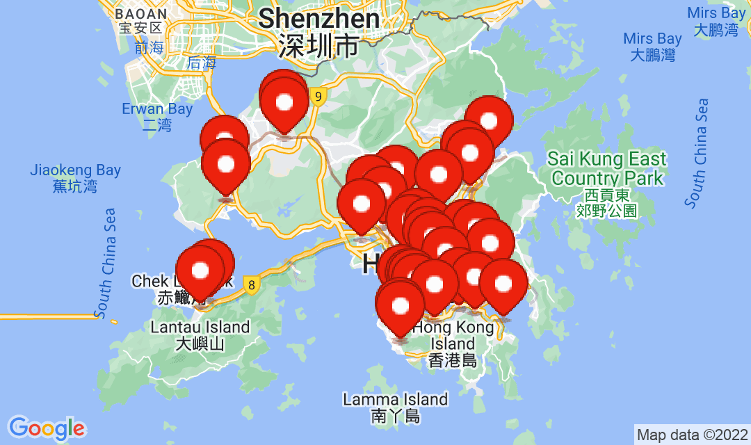 2022年6月11日強制檢測名單地圖