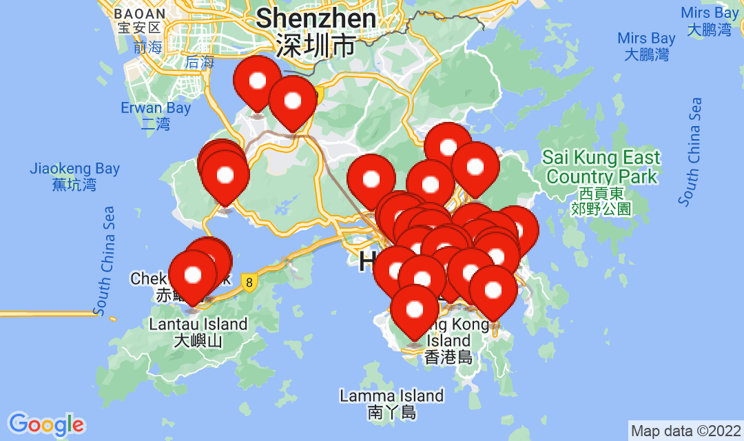 2022年6月15日强制检测名单地图