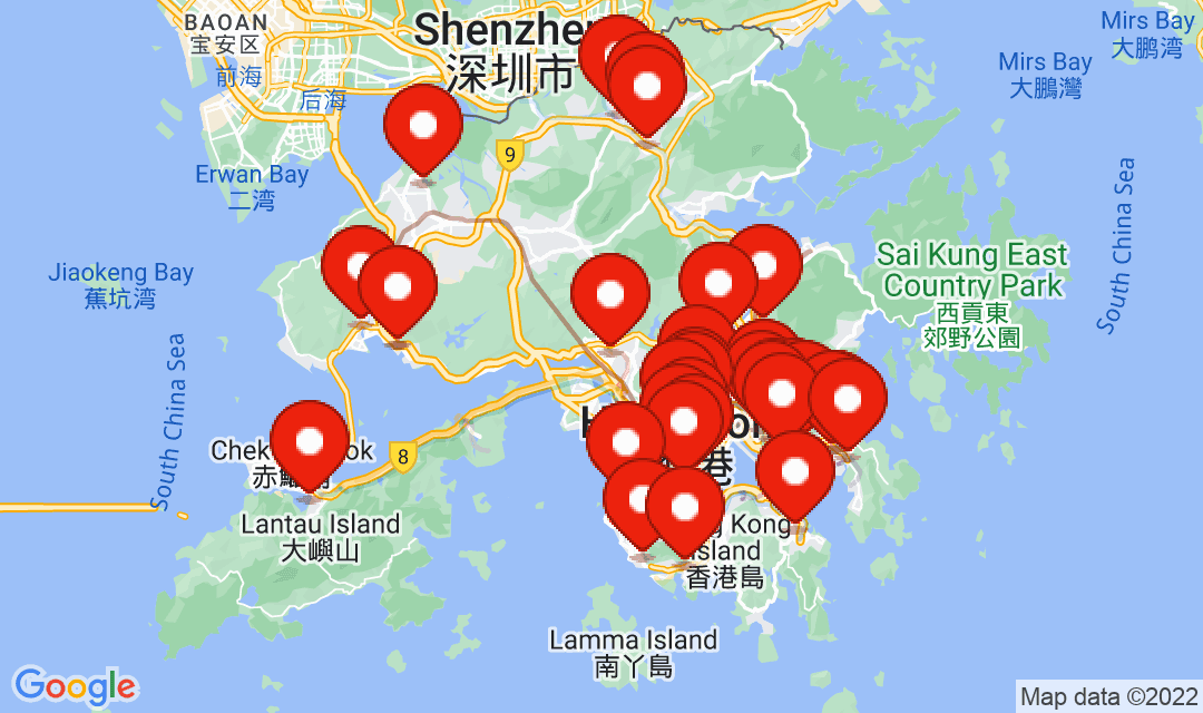 2022年6月16日強制檢測名單地圖