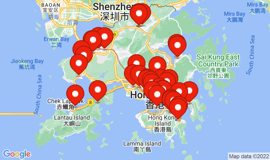 2022年6月17日強制檢測名單地圖