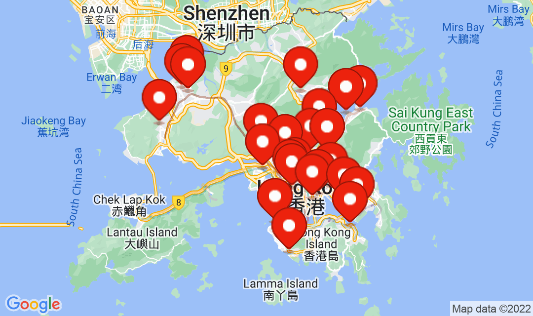 2022年6月20日強制檢測名單地圖