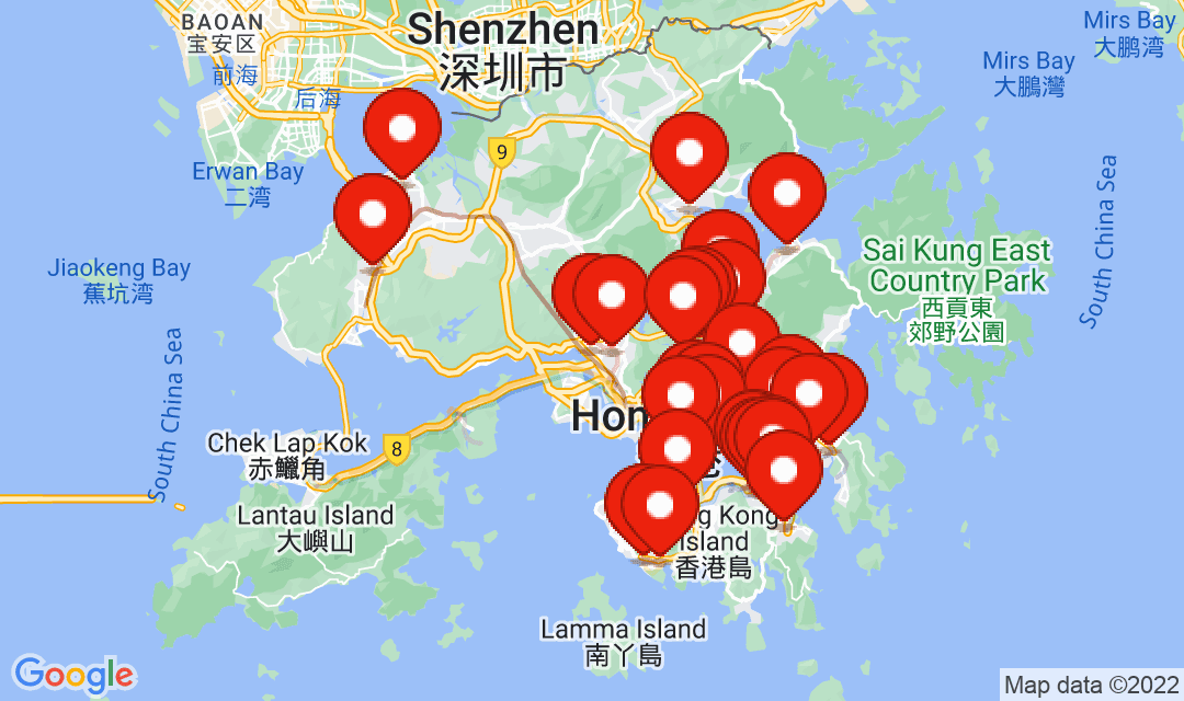 2022年6月21日強制檢測名單地圖