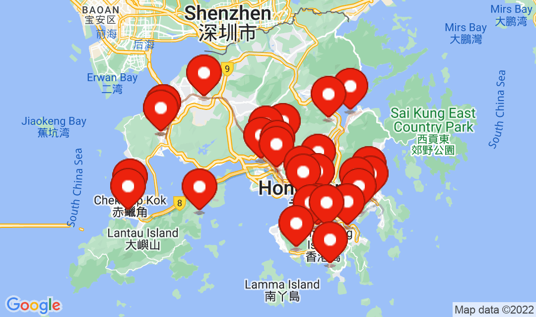 2022年6月22日强制检测名单地图