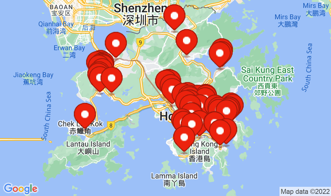 2022年6月23日強制檢測名單地圖