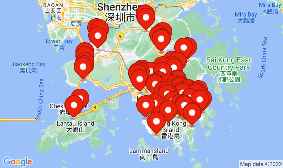 2022年7月7日強制檢測名單地圖