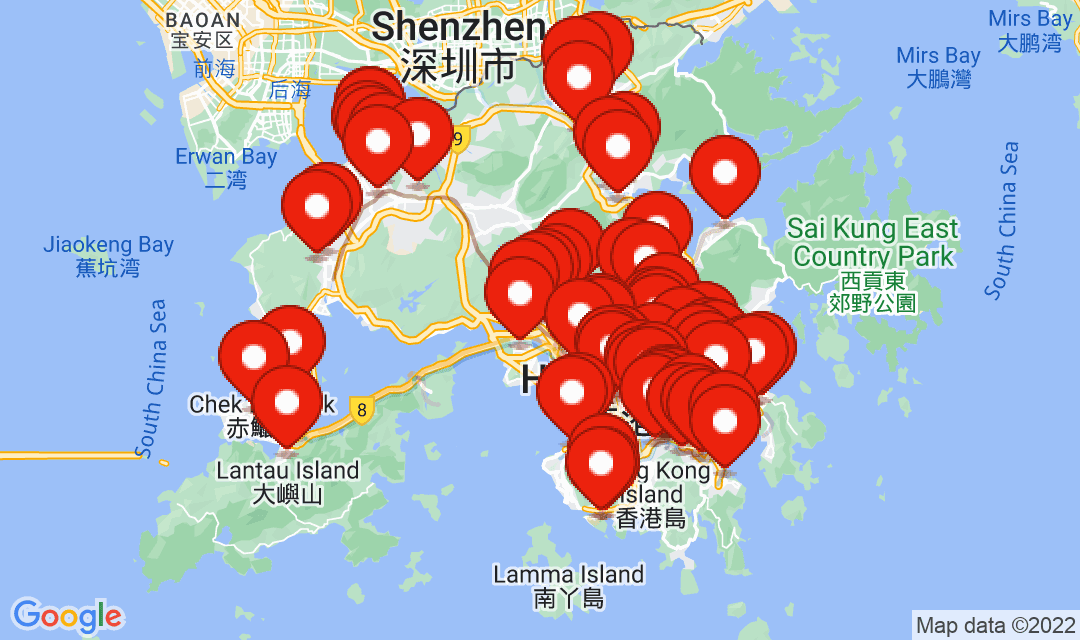 2022年7月9日強制檢測名單地圖