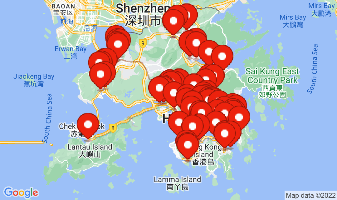 2022年7月10日强制检测名单地图