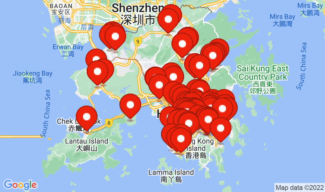 13 July 2022, Compulsory Testing Notice Map