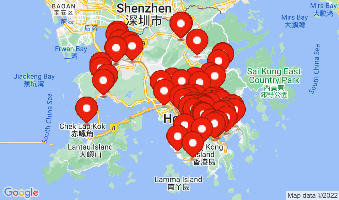 2022年7月14日強制檢測名單地圖