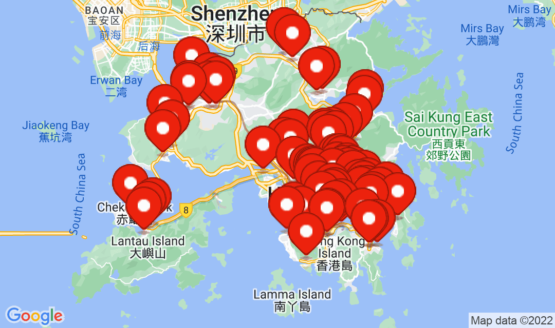 2022年7月15日強制檢測名單地圖