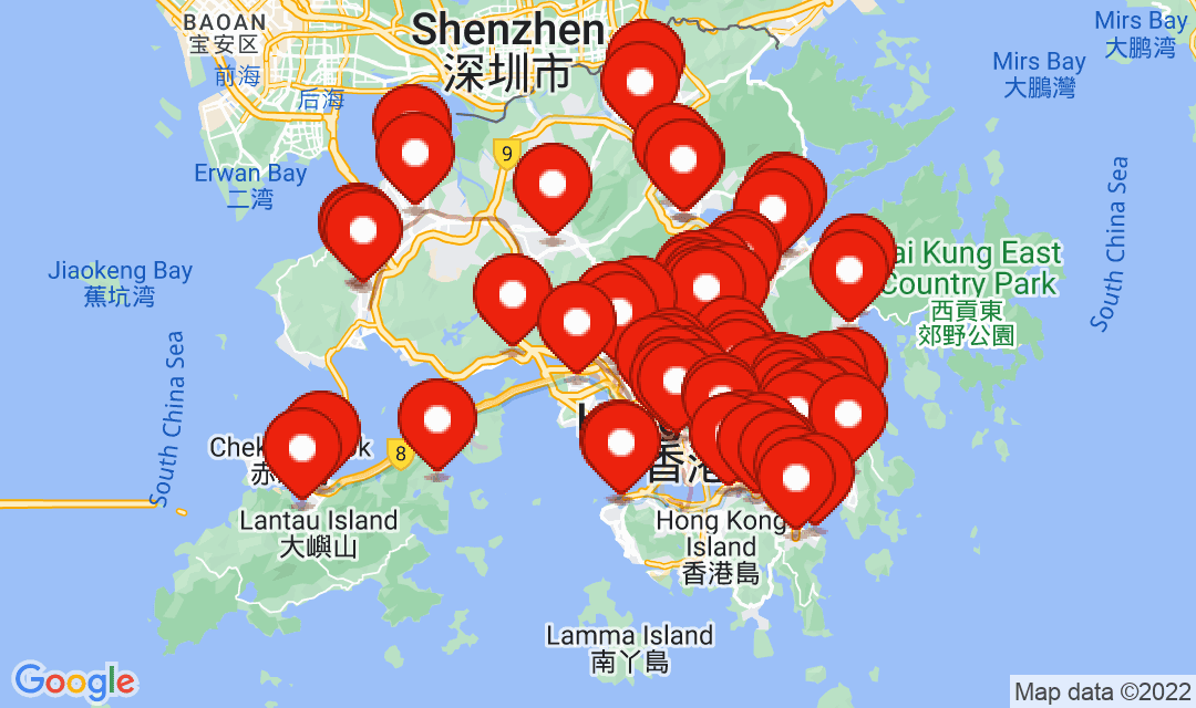 2022年7月16日強制檢測名單地圖