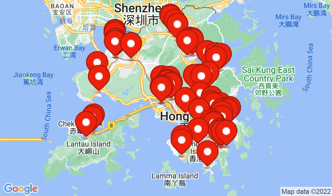 2022年7月25日強制檢測名單地圖