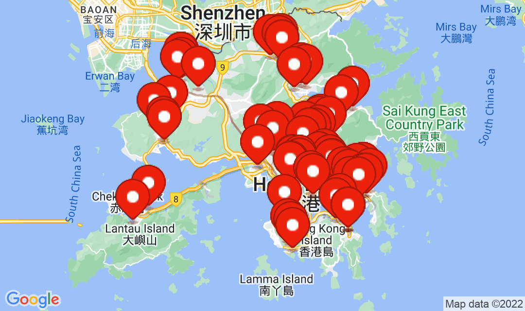 2022年7月26日強制檢測名單地圖