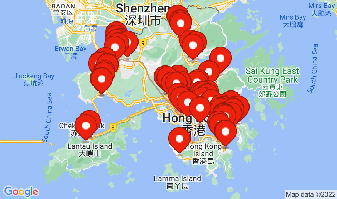 30 July 2022, Compulsory Testing Notice Map