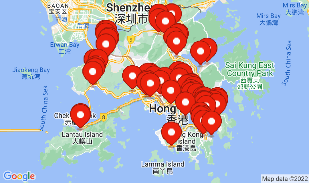 31 July 2022, Compulsory Testing Notice Map