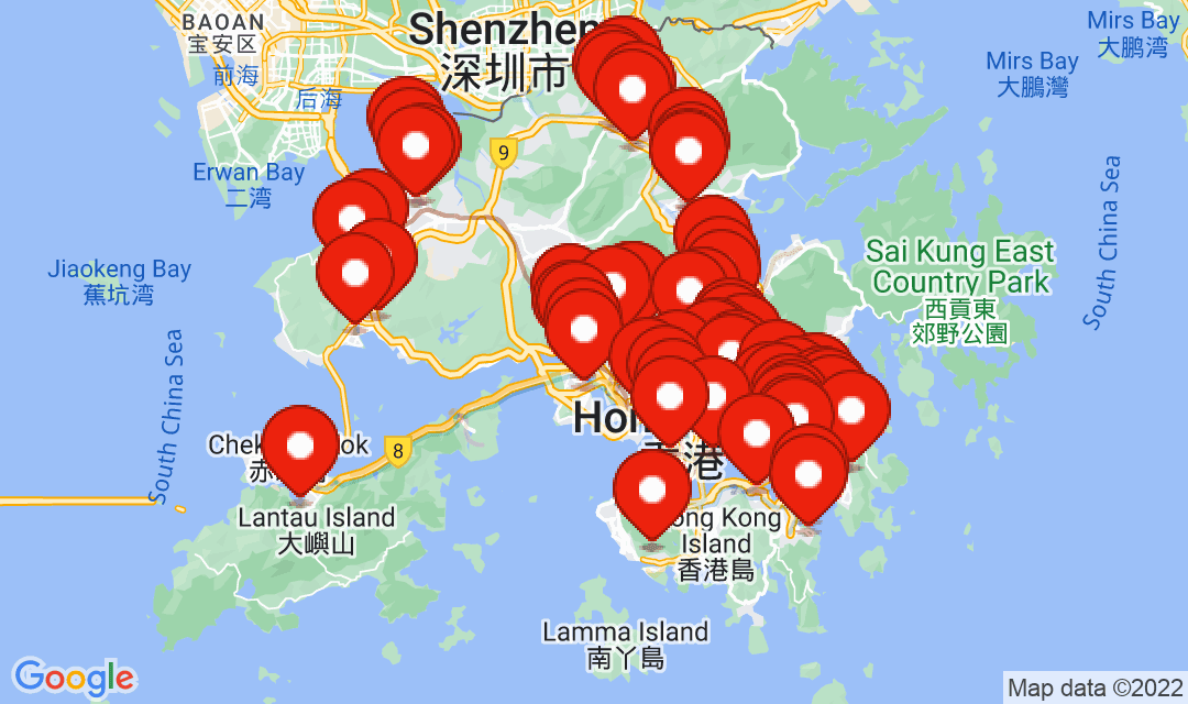 2022年8月1日強制檢測名單地圖