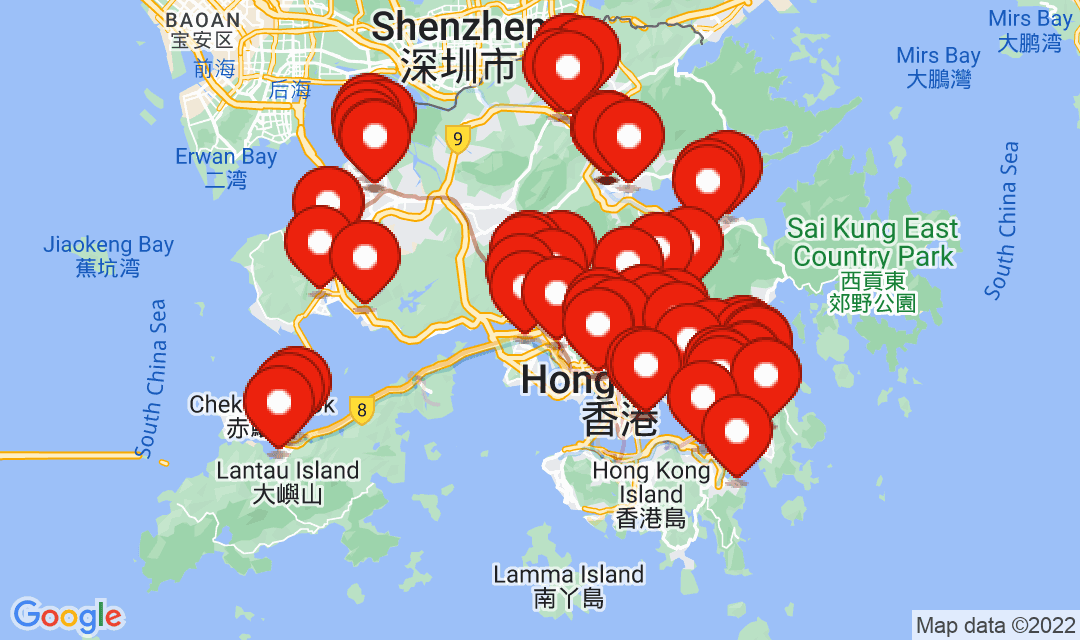 2022年8月4日強制檢測名單地圖