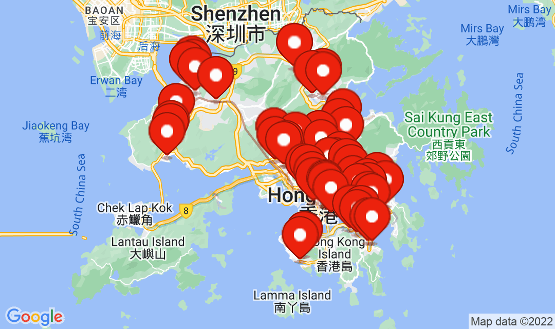 5 August 2022, Compulsory Testing Notice Map