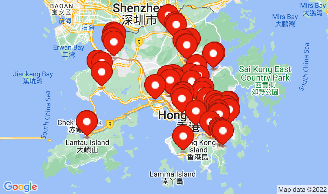 6 August 2022, Compulsory Testing Notice Map