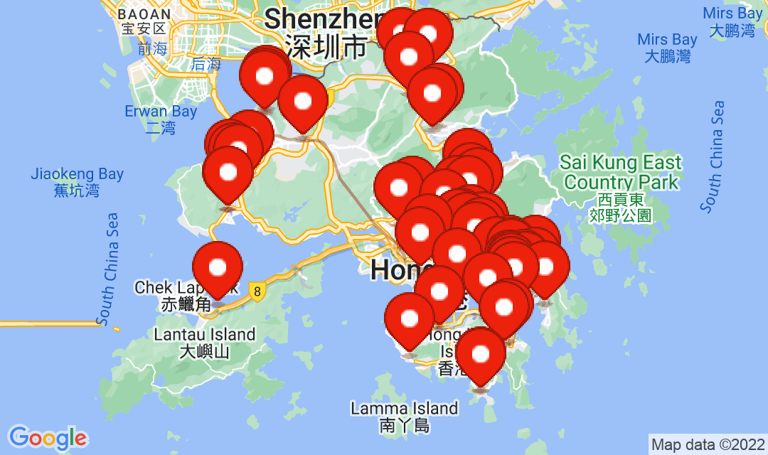 2022年8月10日強制檢測名單地圖