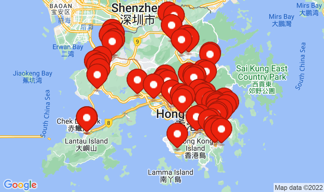 2022年8月12日強制檢測名單地圖